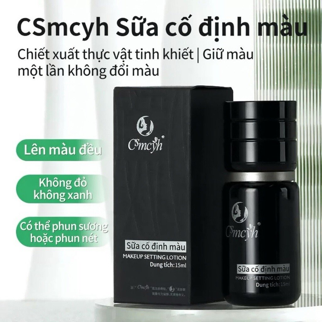 1 Mực xăm lông mày CSmcyh hữu cơ 15ml 2026 - 图片 1