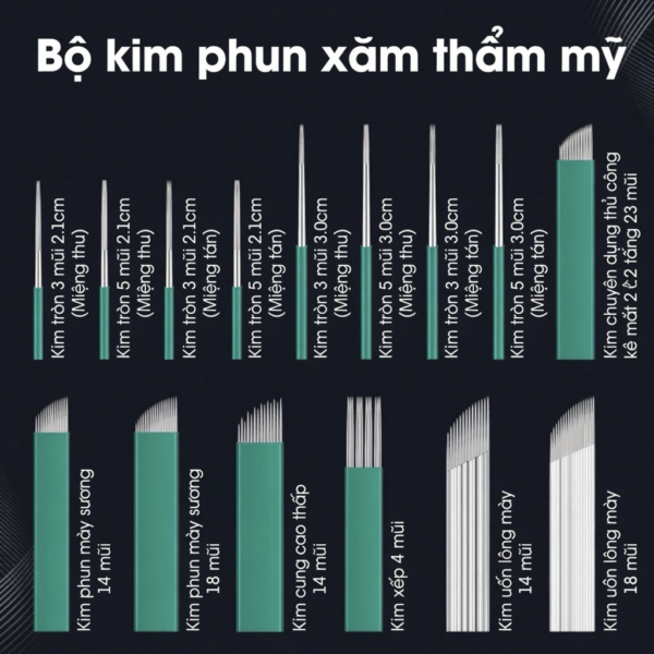 Kim Thêu Mày ESOLANE - Lưỡi Dao Thêu Chân Mày Cao Cấp