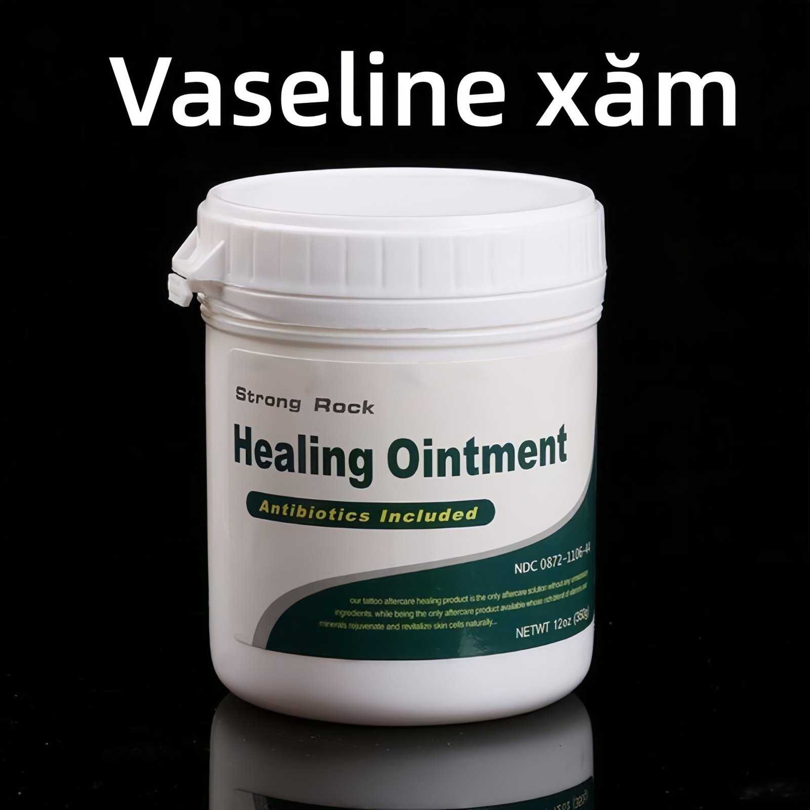 主图_01 Vaseline Xăm Hình Cao Cấp - Petroleum Jelly Tattoo Professional 350g - Image 1