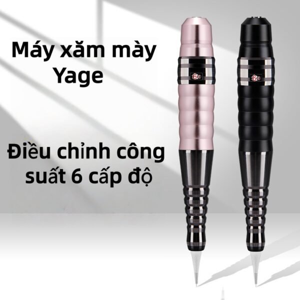 Máy Xăm Thêu Mày Nửa Tung YAGE - Máy Thêu Lông Mày Wild Brows, Máy Xăm Môi & Xăm Thân
