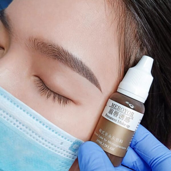 Mực Xăm Thực Vật 15ml Môi Lông Mày - Dùng Cho Máy Và Thủ Công