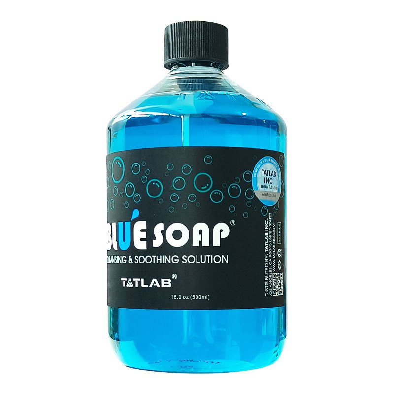 主图_05 Dung Dịch Tảo Lam Xăm Hình Blue Soap Concentrate - Làm Sạch, Kháng Khuẩn, An Toàn Da Nhạy Cảm - 图片 1