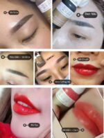 Mực Xăm Thực Vật 15ml Môi Lông Mày - Dùng Cho Máy Và Thủ Công - Image 4