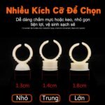 Cốc Ngón Tay Silicone Mềm ESOLANE - Đeo Ngón Tay Chấm Mực Xăm & Keo Nối Mi - 图片 2