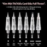 Kim Một Thể Card Đầu Full Throw Cao Cấp - Lên Màu Dễ, Cố Định Chắc Chắn