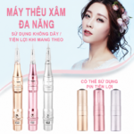Máy Thêu Xăm Đa Năng Cao Cấp - Không Dây, 3 Chế Độ, Lực Từ Mạnh