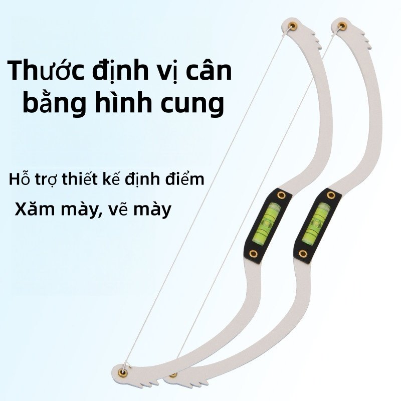 主图_01 Thước Cân Bằng Định Vị Hình Cung Lông Mày - Thước Đo Dáng Mày Chuyên Nghiệp - Image 1