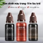 Mực Phun Xăm Míng Shī Xiù Cao Cấp - Bộ Màu Chỉnh Sửa Trang Điểm Lâu Trôi