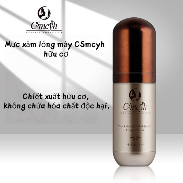 Mực Xăm Lông Mày CSmcyh Hữu Cơ 15ml