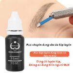 Mực Micro Pigment Tập Luyện 15ml - Dùng Cho Da Tập Xăm
