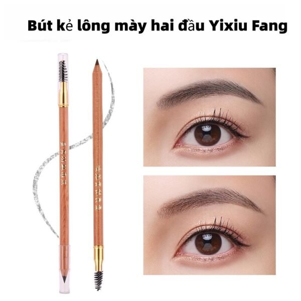 Bút Kẻ Lông Mày Hai Đầu Yixiu Fang - Bền Màu Tự Nhiên Không Lem
