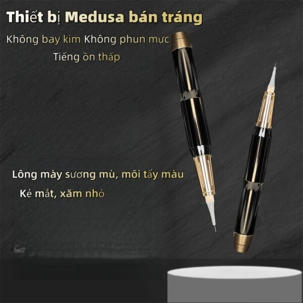 Máy Xăm Medusa Bút Thần - Thiết Bị Xăm Mày Sương Mù Cao Cấp