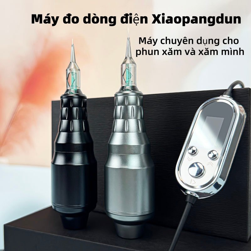 主图_01 Máy Đo Dòng Điện Xiaopangdun - Máy Phun Xăm Cao Cấp - Image 1