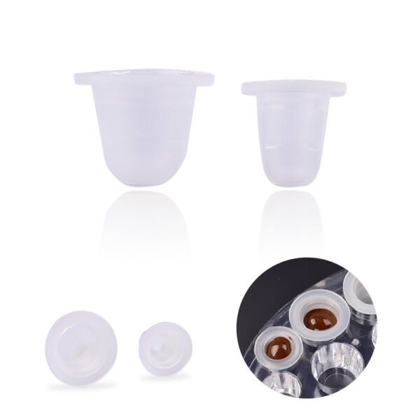 Cốc Đựng Mực Silicone - Nhỏ Gọn, Mềm Mại, Dùng Cho Thêu Xăm