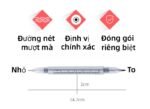 Bút Marker Thêu Xăm ESOLANE - Bút Định Vị & Thiết Kế Chuyên Nghiệp - Image 2