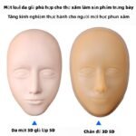 Da Mặt 3D Giả Lập 5D - Mô Hình Tập Phun Xăm Cao Cấp - Image 2