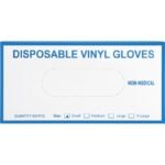 Găng Tay Đen Dùng Một Lần Vinyl - Chịu Kéo Tốt, Không Dễ Rách - Image 5